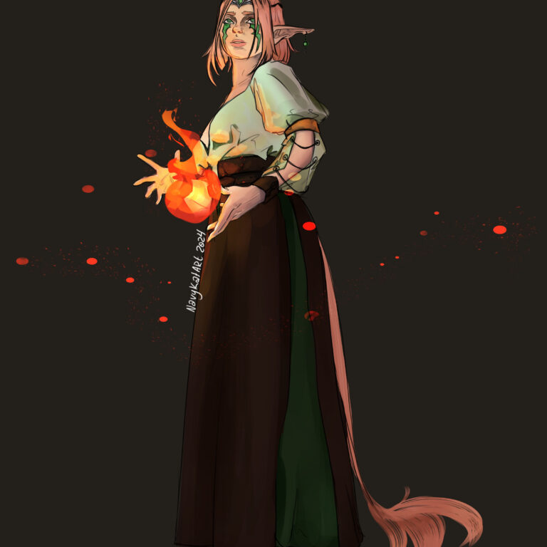 medieval_girl_wielding_fire